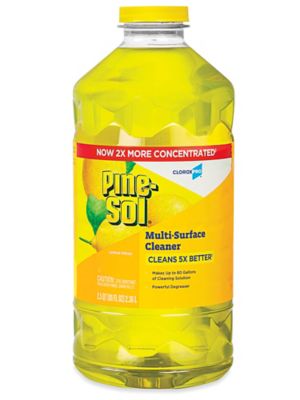 Pine-Sol&reg; Cleaner - Lemon Scent, 80 oz Bottle S-25932