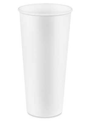  Uline Paper Hot Cups - 24 oz