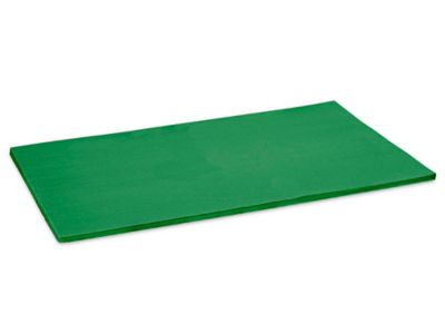 Wax Floral Tissue Paper - 20 x 30", Kelly Green S-25980G