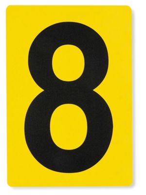 Warehouse Location Signs - "8" S-25999-8