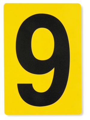 Warehouse Location Signs - "9" S-25999-9
