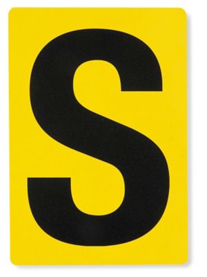 Warehouse Location Signs - "S" S-26000-S