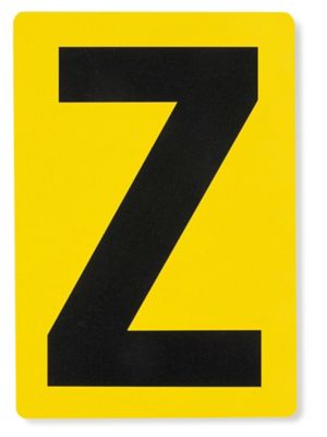 Warehouse Location Signs - "Z" S-26000-Z