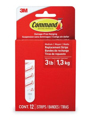 3M 17021 Command™ Refill Strips - Medium S-26012 - Uline