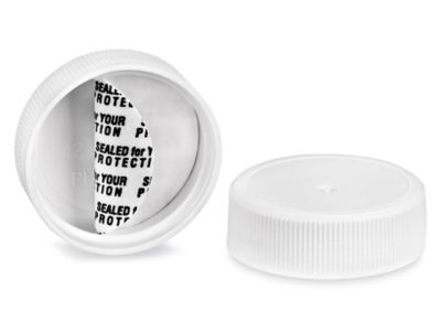 Pressure Sensitive Caps Bulk Pack - 33/400, White S-26015B-W