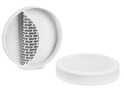 Pressure Sensitive Caps - 120/400, White S-26024W