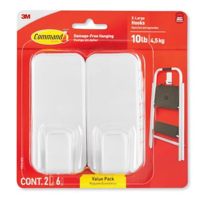 3M 17010 Command&trade; Hooks - Extra Large S-26026