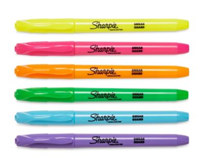 Sharpie® Highlighters - Pocket Assortment Pack S-26040 - Uline