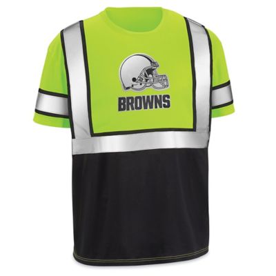 NFL Hi-Vis T-Shirt - Cleveland Browns, XL S-26078CLE-X