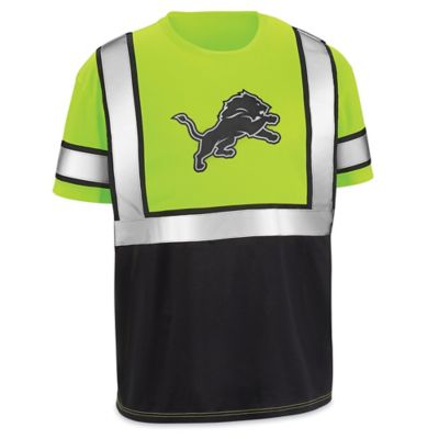NFL Hi-Vis T-Shirt - Detroit Lions, 2XL S-26078DET2X