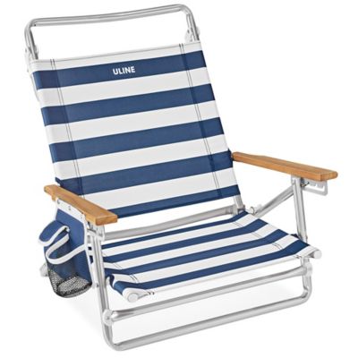 Beach Chair - Navy/White Stripe S-26104NW