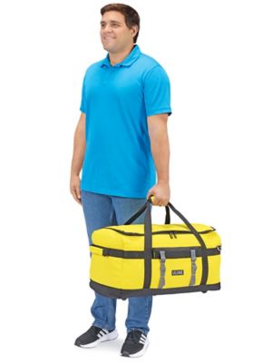 180 Mirer Borsa Duffle Fluorescente Gialla - Taglia Unica, Alta Visibilità, Pratica Per Viaggi E Sport - 2