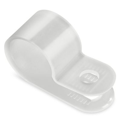 Screw Mount Cable Clips - 1/2", Natural S-26169NAT
