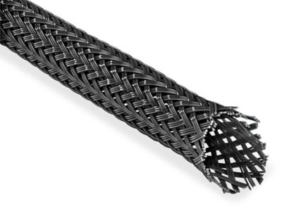 Braided Expandable Cable Sleeve - 3/8", Black S-26185BL