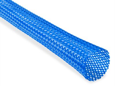 Braided Expandable Cable Sleeve - 3/4", Blue S-26186BLU