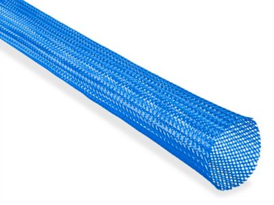 Braided Expandable Cable Sleeve - 1 1/4", Blue S-26187BLU