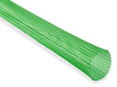Braided Expandable Cable Sleeve - 1 1/4", Green S-26187G