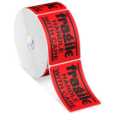 Fluorescent Shipping Labels - 