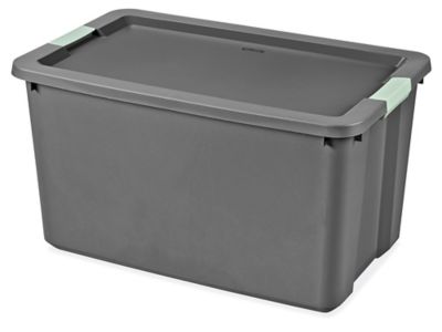 Latch Storage Totes - 31 1/4 x 19 3/4 x 17 1/8", 34 Gallon S-26358