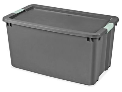Latch Storage Totes - 35 3/4 x 20 3/4 x 18 3/4", 45 Gallon S-26359