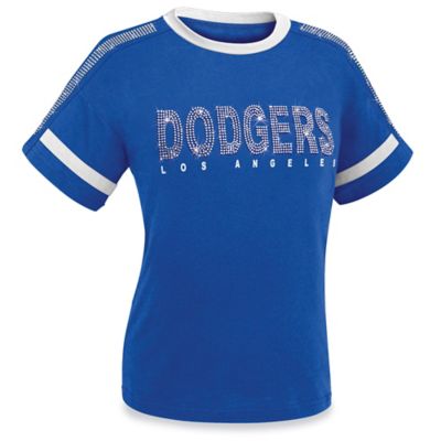 Ladies' MLB Bling T-Shirt - Los Angeles Dodgers, Small S-26427DOD-S