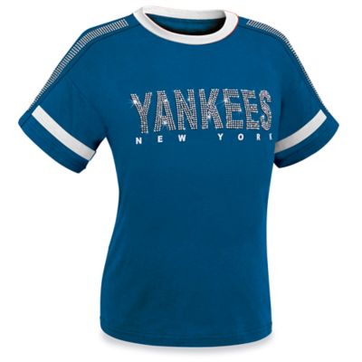 Ladies' MLB Bling T-Shirt - New York Yankees, Small S-26427NYY-S