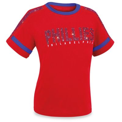 Ladies' MLB Bling T-Shirt - Philadelphia Phillies, Small S-26427PHI-S