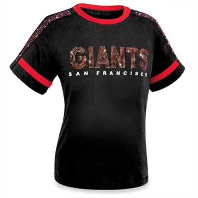 Ladies' MLB Bling T-Shirt - San Francisco Giants, Large S-26427SFG-L