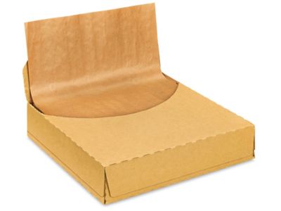 Wax Food Service Tissue - Basket Liners, 12 x 12", Kraft S-26437KRFT