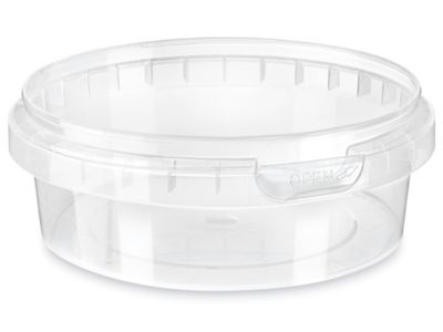 Tamper-Evident Deli Containers - 8 oz S-26451