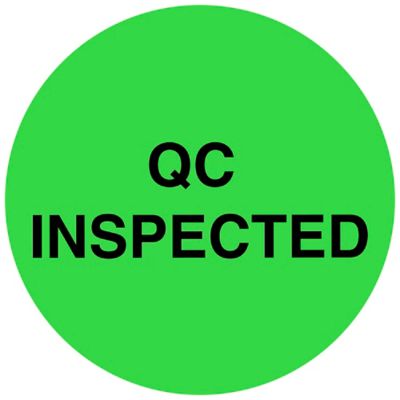  Circle Inventory Control Labels - 