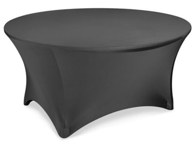  Housse de table en tissu extensible – 60 po, rond