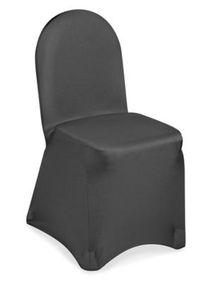 Stretch Fabric Chair Cover - Black S-26500BL