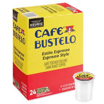 Keurig&reg; Coffee K-Cups - Café Bustelo&reg; Espresso Style S-26501