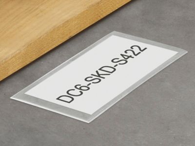 Mighty Line&reg; Deluxe Safety Tape Label Protectors - 2 x 4" S-26542