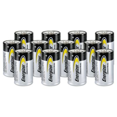 Energizer&reg; Industrial&reg; D Alkaline Batteries S-26576