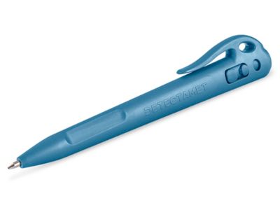 Metal Detectable Pen - Medium Tip, Blue S-26584BLU