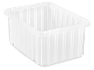 Divider Box - 9 x 6 5/8 x 5", Clear S-26609