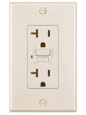GFCI Receptacle - Commercial Standard, 20A, Light Almond S-26624A