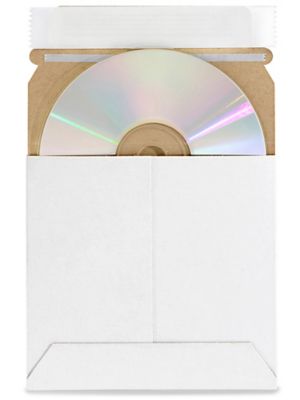 White Self-Seal Stayflats&reg; "A" - 5 1/8 x 5 1/8" S-2663