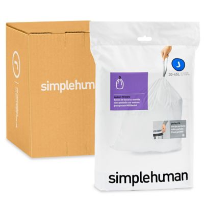 simplehuman&reg; Trash Liners - Code J S-26699