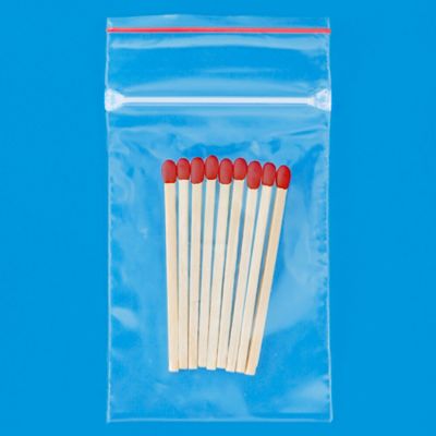 800 Tiny Reclosable 2x 2 / 2 Mil Plastic Seal-Top Bags 2x2 Small