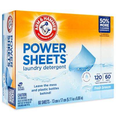 Arm & Hammer&trade; Laundry Detergent Sheets - Fresh Breeze S-26704