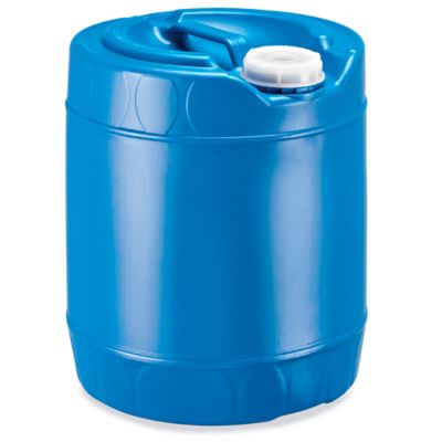 Closed Head Poly Pail - 5 Gallon, Blue S-26750