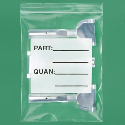 9 x 12" Reclosable Parts Bags - Hang Hole S-2685