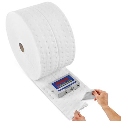 Versa-Pak&trade; Wadding Rolls - 1/4" x 12" x 200', White S-2694