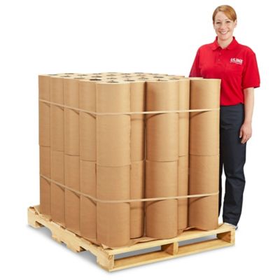 40 lb Kraft Paper Roll Skid Lot - 20" x 900' S-2696S