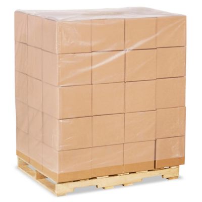 48 x 36 x 72" 3 Mil Clear Pallet Covers S-2762