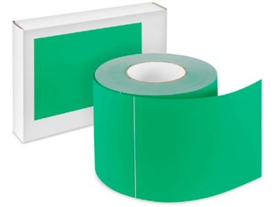 Blank Inventory Rectangle Labels - Kelly Green, 5 x 7