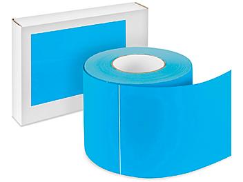 Blank Inventory Rectangle Labels - Light Blue, 5 x 7" S-2769LB